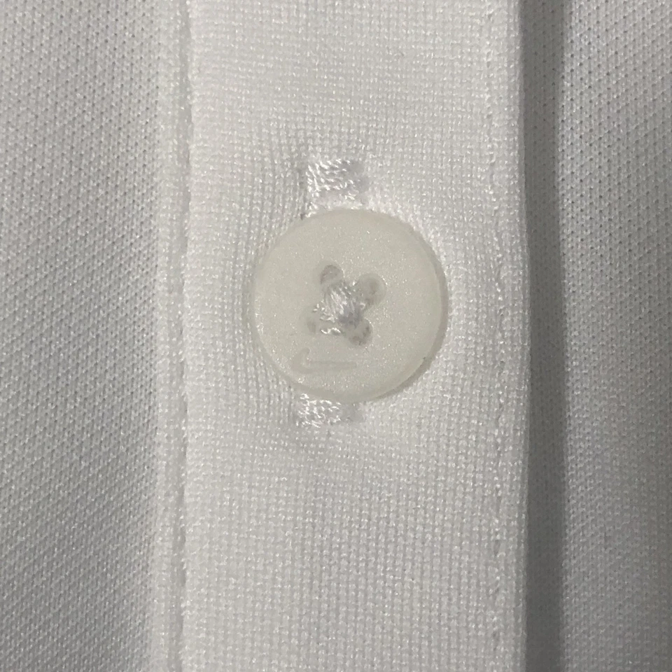 New York Knicks Team NBA Womens Nike Dri-Fit Polo Shirt White Size Large NEW - Image 4 of 4