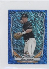 2014 Bowman Scout Top 5 Prospects Mini Chrome Refractors Blue Colin Moran 0c2