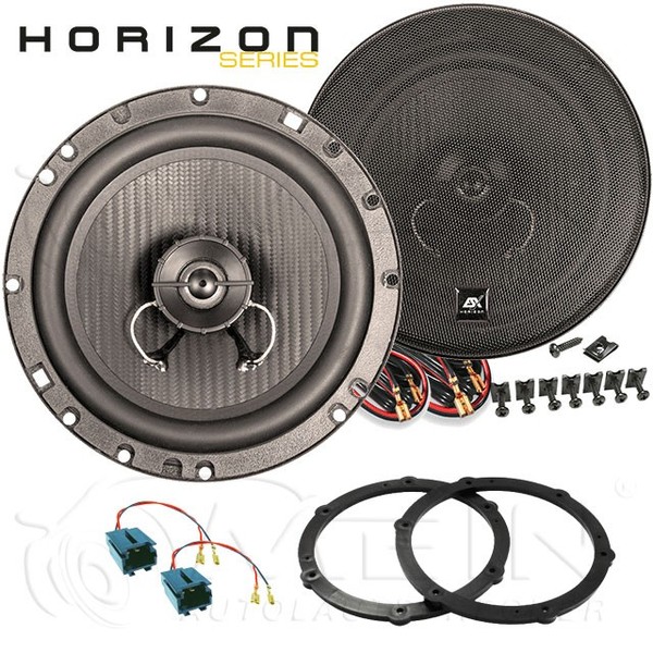 ESX Auto Lautsprecher FüR Opel Corsa F Ab 2019 Front TüR Vorn 2-Wege 180W #Akba-image