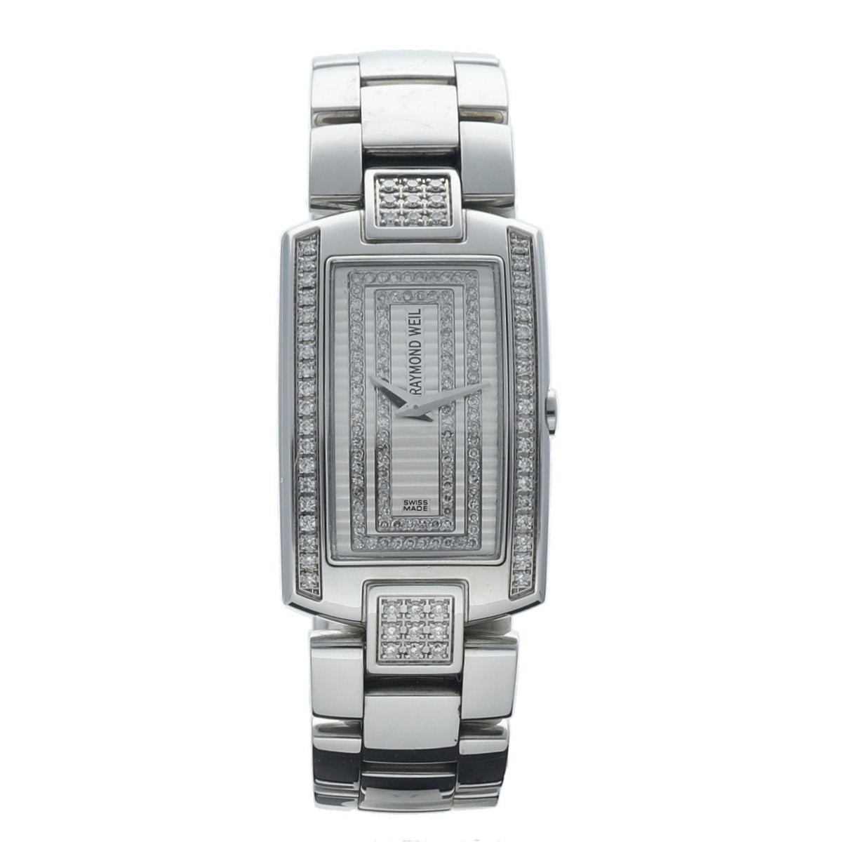 Raymond Weil 1800 Shine Collection Diamond's Steel 23.5 mm Quartz