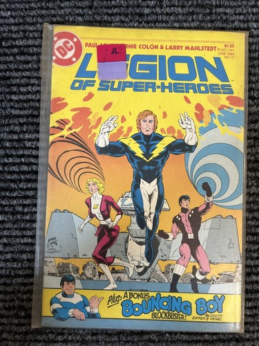 DC Legion Of Super-Heroes #11 June 1985 Paul Levitz Bouncing Boy Comic