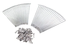 V-Twin 45-0762 Chrome 17" 40 Spoke Set