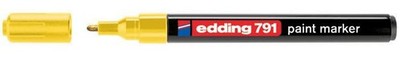 EDDING - Fine Bullet Tip Paint Marker - Yellow