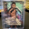 2024 Topps Finest UFC Autograph #FA-YGS Yadong Song Aqua Glitter Refractor (AU)