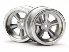 Hpi Racing - Vintage 5 Spoke Wheel 31mm-6mm Offset Matte Chrome
