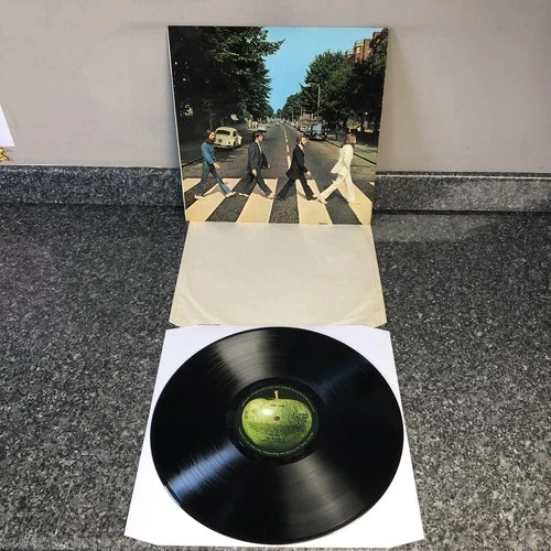 LP VINYL THE BEATLES ABBEY ROAD UK 1ST PRESS PCS 7088 MISALIGNED APPLE NM-/EX+