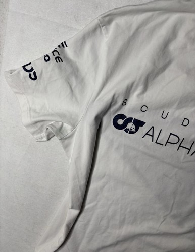 FORMULA 1 ALPHA TAURI HONDA COTTON TEE SHIRT GASLY ERA Size XL - Picture 8 of 9