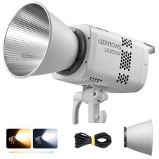 Godox Litemons LE300Bi 300W Bicolor LED Video Light with Cooling Fan White 