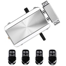 4 Remote Control Wireless Electronic Smart Door Lock Kit