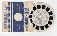 Berthoud Pass Highway 40 Colorado View-Master Reel SP-237 Scene 7 Red Mountain