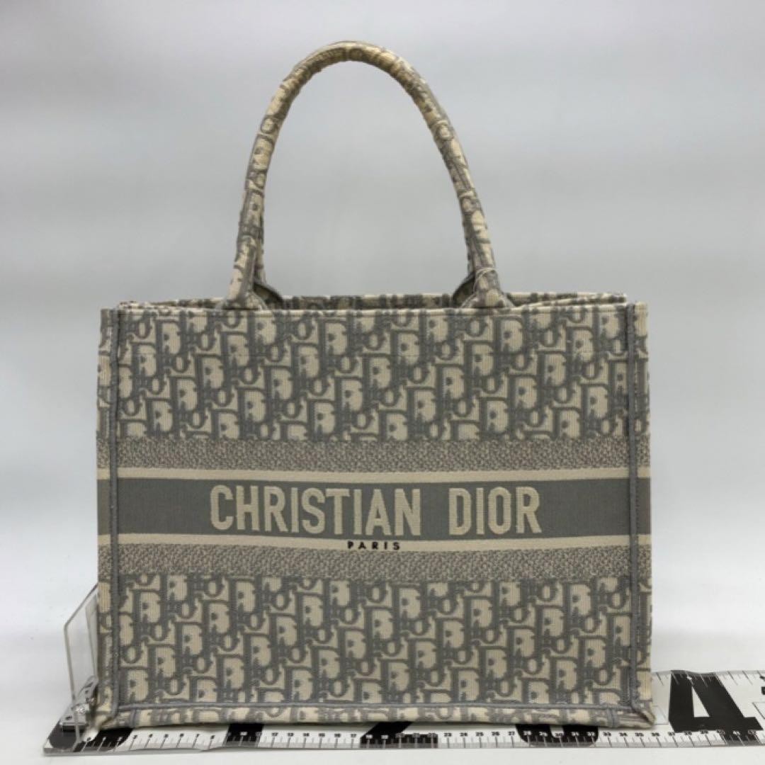 Christian Dior Medium Oblique Trotter Book Tote Bag