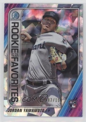 2020 Bowman Atomic Refractor 82/150 Jordan Yamamoto #ROYF-JY RC 0nr3