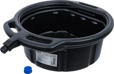 Vaschetta raccolta olio con beccuccio 15 l coppa olio cambio olio vasca cambi...