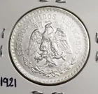 Photo of a 1921 Mexico Un Peso Silver from an eBay listing that sold on Jul 12, 2026