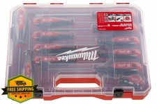 Milwaukee Set di cacciaviti a tre lobi rossi 12 pezzi 4932472003