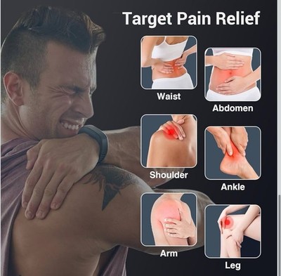 Comfytemp Wireless TENS Unit Muscle Stimulator with APP, FSA HSA Eligible Smart