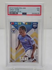 2019 PANINI FIFA 365 ADRENALYN XL #60 LEROY SANE ADRENALYN XL PSA 7 MANCHESTER