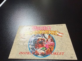 Panic Restaurant NES Nintendo Manual Aut&eacute;ntico NES-PR-USA Taito Raro