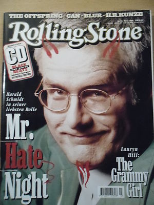 ROLLING STONE 3- 1999 ** Harald Schmidt Lauryn Hill Offspring Can Blur H.R Kunze