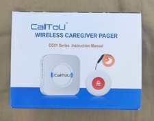 CallToYou Wireless caregiver pager 2 chimes and 2 call buttons