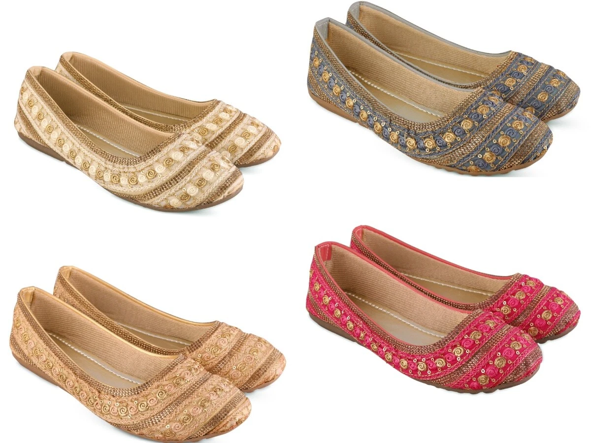 Traditional indian women's shoes sale