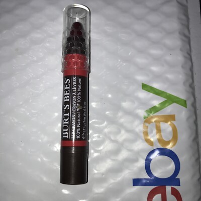 BURTS BEES Lip Crayon 100% Natural 435 NAPA VINEYARD unsealed  FLAW
