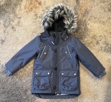 Boden Size 3-4 years Toddler 104cm Child Winter Jacket Faux Fur Hood