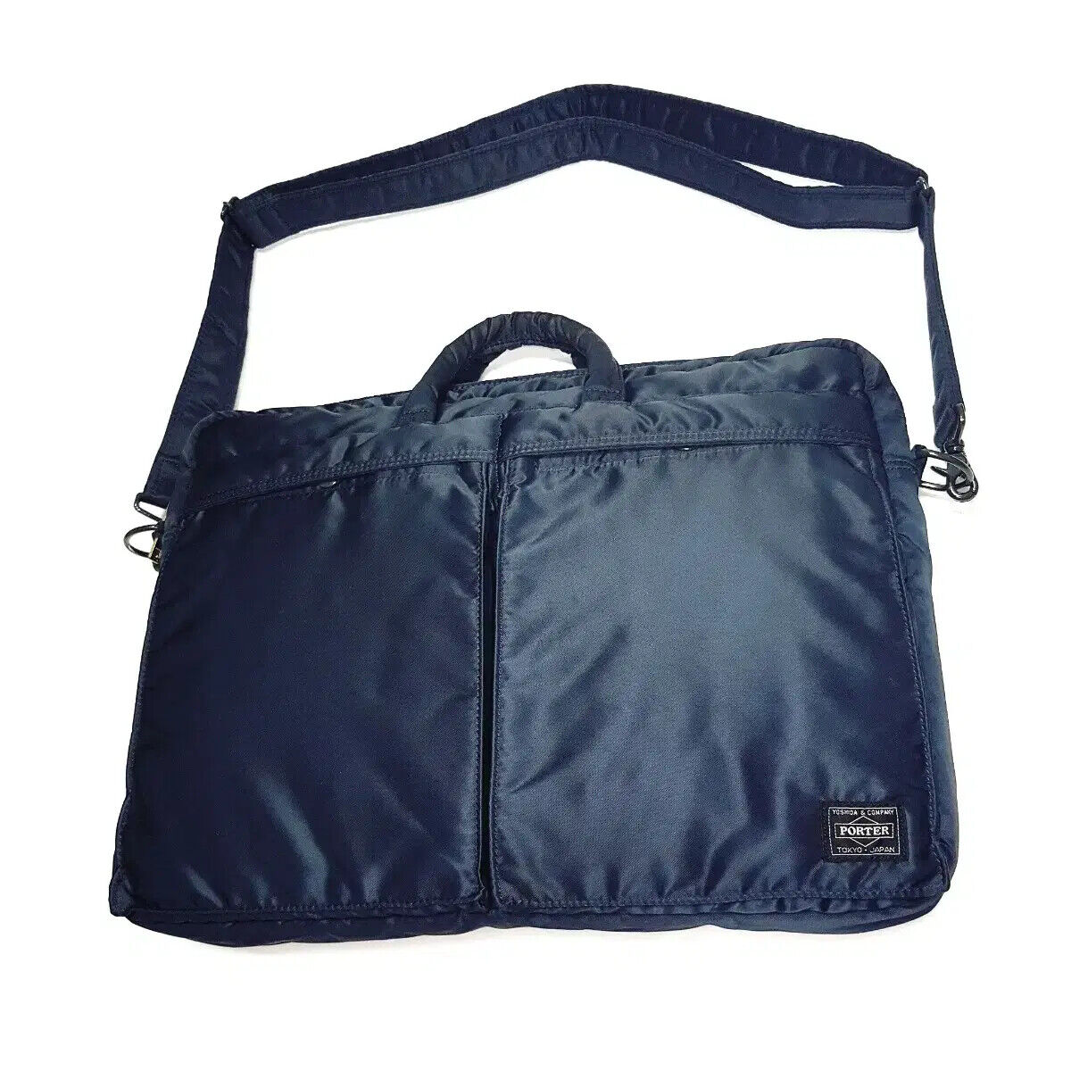 Yoshida Porter Tanker 2 Way Briefcase Iron Blue | eBay Yoshida Porter Tanker 2 Way Briefcase Iron Blue | eBay
