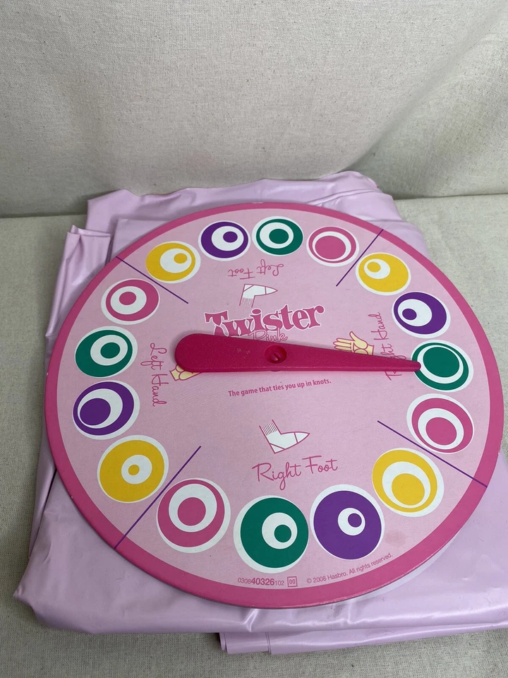 Twister Pink Version Game Travel Bag The Classic Family Party MB Games Ages 6+ - Image 3 of 4