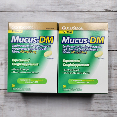 Good Sense Mucus DM Expectorant Cough Suppressant 40c EXP 4/2025 - New/Sealed