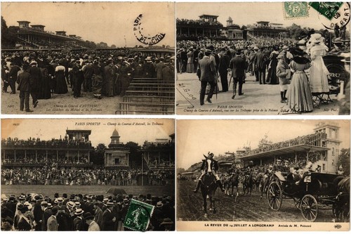 HORSE RACING SPORT 41 Vintage Postcards (L5693) - Picture 10 of 11
