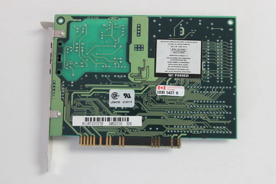 IBM 60G2216 ISA 14.4 INTERNAL MODEM FM-144HVR/1 SM-96(144)HR/1 KB3204-03 - Image 2 of 3