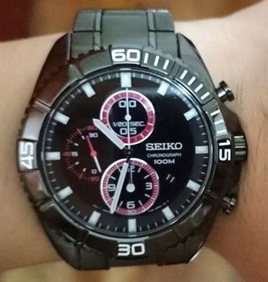 Seiko Criteria Chronograph 100m Men's Watch SNDF25P1
