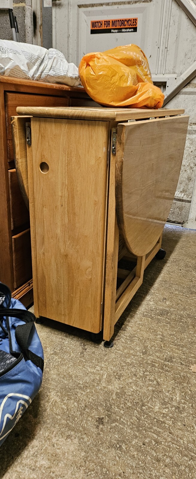 Wooden fold out Table & Chairs set eBay