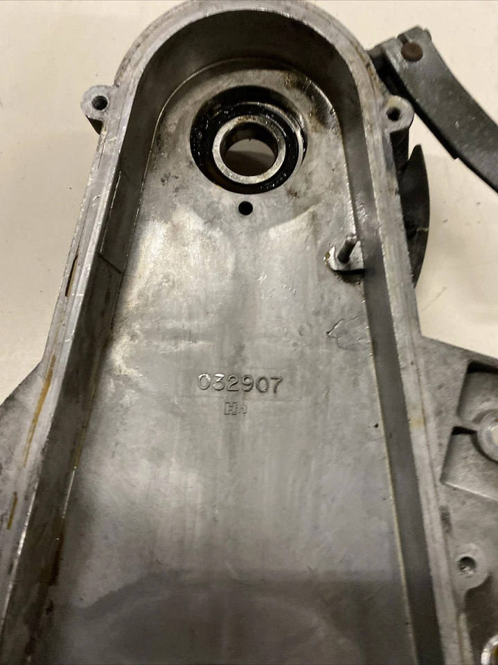 1974 Vintage Scorpion Snowmobile Super Stinger Chain case chaincase - Image 2 of 4