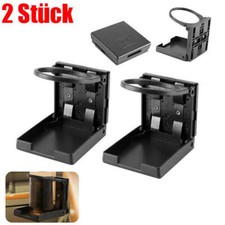 2x Becherhalter klappbar schwarz Getränkehalter Für VW BUS T3 T4 T5 Dosenhalter