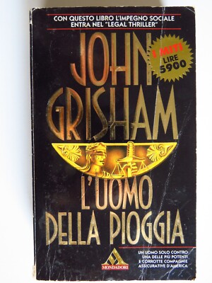 L'Uomo della Pioggia - John Grisham - Mondadori I MITI, 1996