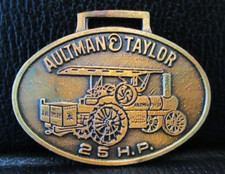 Aultman Taylor Machinery Co. Mansfield Ohio 25 hp Tractor Pocket Watch Fob steam