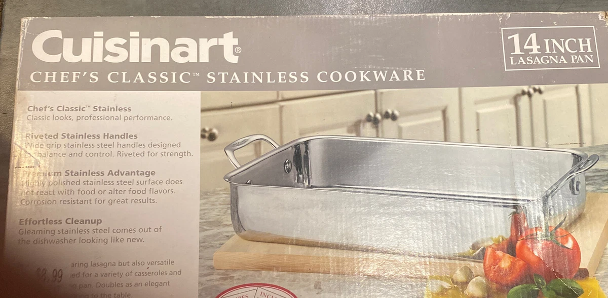 Cuisinart top lasagna pan