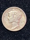 1935 P Mercury Dime Extra Fine