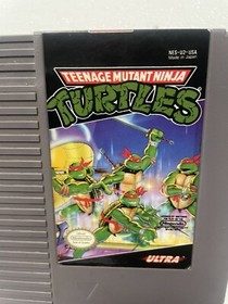 Teenage Mutant Ninja Turtles (Nintendo, NES, 1989) autentico