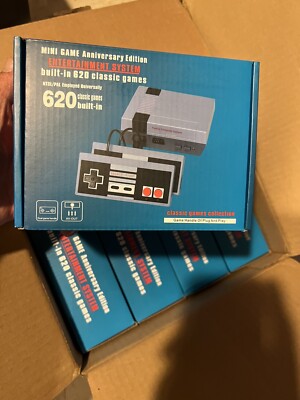    Mini Game System - Built-in Vintage Nintendo & Atari 80-90 s Games - New
