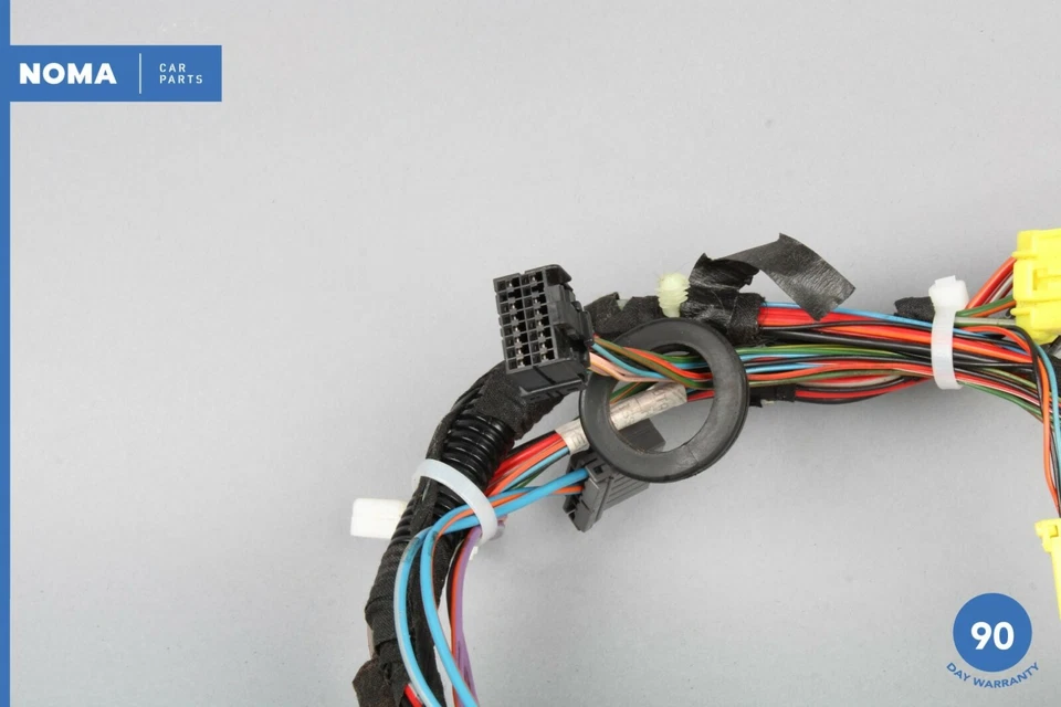 95-97 Jaguar XJ6 XJ12 VDP X300 chicote de fios para assento dianteiro direito do passageiro lateral fabricante de equipamento original - Imagem 3 de 4