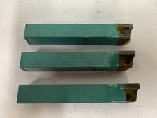 (3) UNUSED Super Tool Co. AL8 78B Carbide Tip Lathe Tooling Cutter Cutting (A12)