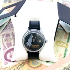 🚀 Rare Slava Buran USSR Soviet Wristwatch Vintage Wrist Watch 2414 Service 🛠