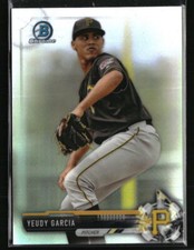 Yeudy Garcia 2017 Bowman Chrome Prospects Refractors /499 #BCP34 Baseball Card
