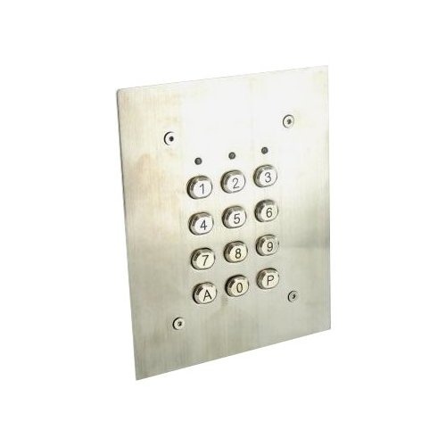 Clavier codes encastré 2 relais SU2EABTME IP65 avec touches métal