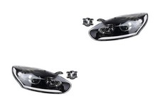 Scheinwerfer Set Halogen passend für Renault Megane III 01/ 2014 - H7 H7 +Nebel