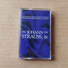 SEALED NEW Favorites From The Classics: Johann Strauss, Jr. CASSETTE 1993