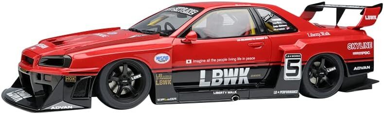 Eidolon 1:18 LB-ER34 Skyline GT-R Super Silhouette Tokyo